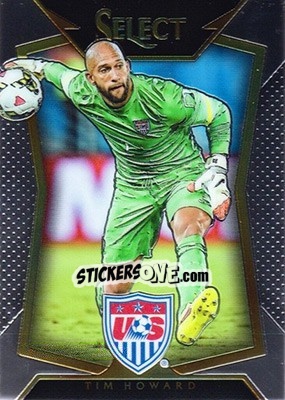 Sticker Tim Howard - Select Soccer 2015 n. 20 - Panini