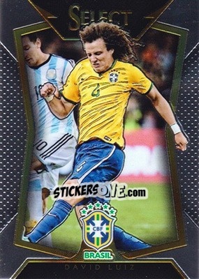 Sticker David Luiz - Select Soccer 2015 n. 21 - Panini