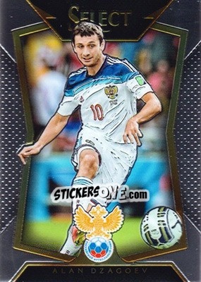 Sticker Alan Dzagoev - Select Soccer 2015 n. 26 - Panini