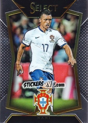 Sticker Nani - Select Soccer 2015 n. 34 - Panini