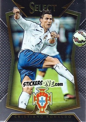 Sticker Cristiano Ronaldo - Select Soccer 2015 n. 36 - Panini
