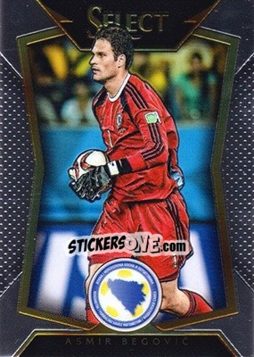 Sticker Asmir Begovic - Select Soccer 2015 n. 42 - Panini