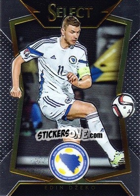 Sticker Edin Dzeko - Select Soccer 2015 - Panini