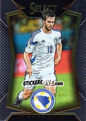 Cromo Miralem Pjanic - Select Soccer 2015 - Panini