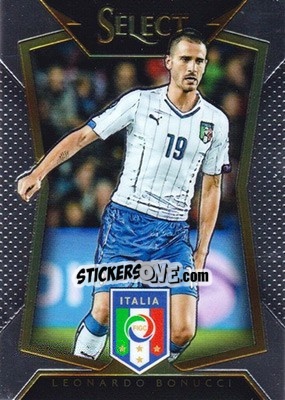 Sticker Leonardo Bonucci - Select Soccer 2015 n. 47 - Panini