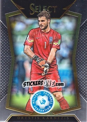Sticker Orestis Karnezis - Select Soccer 2015 - Panini