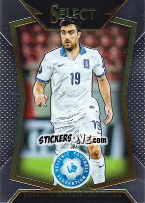 Sticker Sokratis Papastathopoulos - Select Soccer 2015 n. 57 - Panini