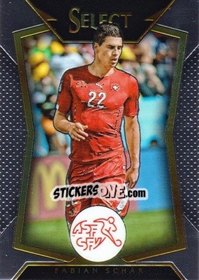 Sticker Fabian Schar - Select Soccer 2015 n. 60 - Panini