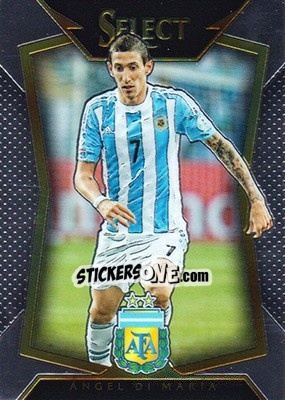 Sticker Angel Di Maria - Select Soccer 2015 n. 63 - Panini