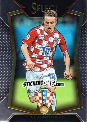 Sticker Luka Modric - Select Soccer 2015 n. 68 - Panini
