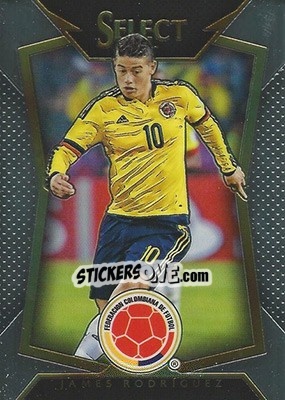 Sticker James Rodriguez - Select Soccer 2015 - Panini