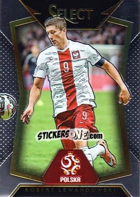 Sticker Robert Lewandowski - Select Soccer 2015 n. 80 - Panini