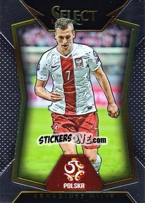 Sticker Arkadiusz Milik - Select Soccer 2015 n. 81 - Panini