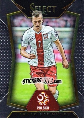 Figurina Arkadiusz Milik - Select Soccer 2015 - Panini