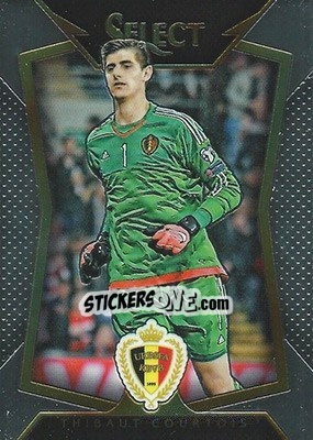 Sticker Thibaut Courtois - Select Soccer 2015 n. 83 - Panini