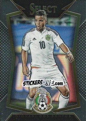 Sticker Giovani Dos Santos - Select Soccer 2015 n. 88 - Panini
