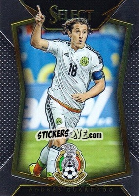 Sticker Andres Guardado - Select Soccer 2015 - Panini