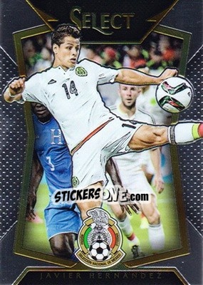 Sticker Javier Hernandez - Select Soccer 2015 - Panini