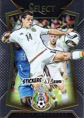 Sticker Javier Hernandez - Select Soccer 2015 n. 90 - Panini