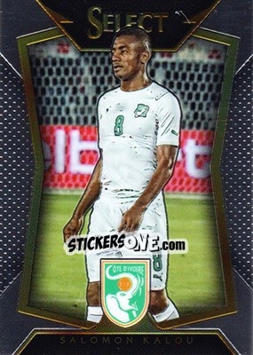Sticker Salomon Kalou - Select Soccer 2015 n. 94 - Panini