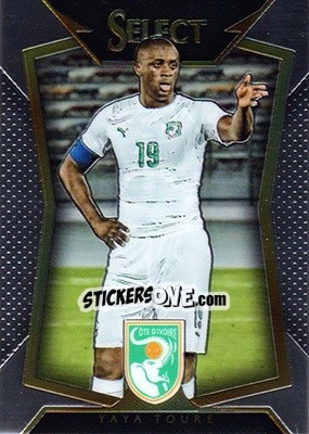 Sticker Yaya Toure - Select Soccer 2015 n. 95 - Panini
