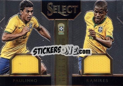 Figurina Paulinho / Ramires - Select Soccer 2015 - Panini