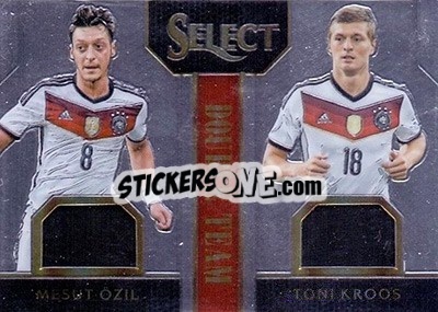 Sticker Mesut Ozil / Toni Kroos - Select Soccer 2015 n. DTM-9 - Panini