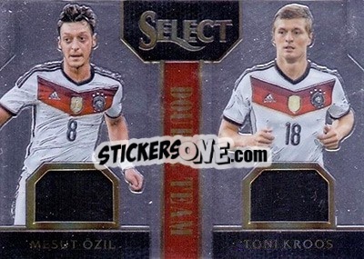 Sticker Mesut Ozil / Toni Kroos - Select Soccer 2015 - Panini