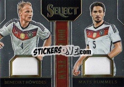 Sticker Mats Hummels / Benedikt Howedes - Select Soccer 2015 n. DTM-10 - Panini