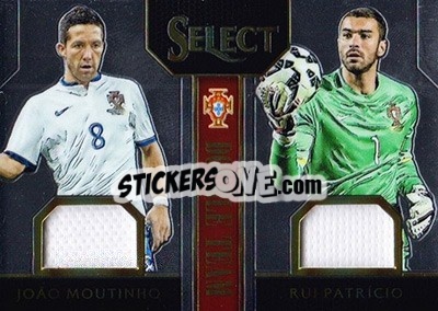 Sticker Joao Moutinho / Rui Patricio - Select Soccer 2015 - Panini