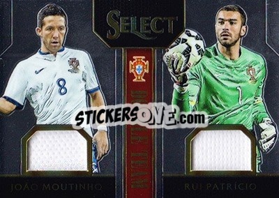 Sticker Joao Moutinho / Rui Patricio - Select Soccer 2015 n. DTM-20 - Panini