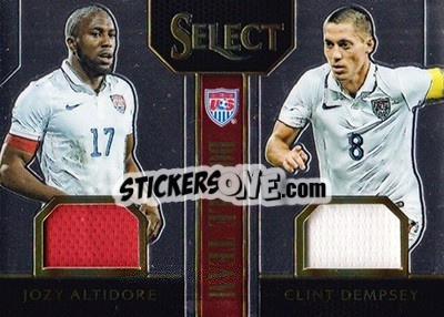 Sticker Clint Dempsey / Jozy Altidore - Select Soccer 2015 n. DTM-24 - Panini