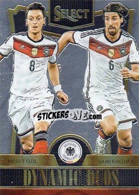 Sticker Mesut Ozil / Sami Khedira - Select Soccer 2015 - Panini