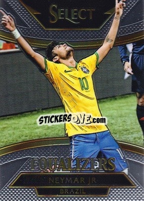 Sticker Neymar Jr - Select Soccer 2015 n. E-4 - Panini