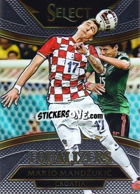 Sticker Mario Mandzukic - Select Soccer 2015 n. E-7 - Panini