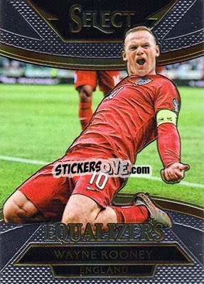 Figurina Wayne Rooney - Select Soccer 2015 - Panini