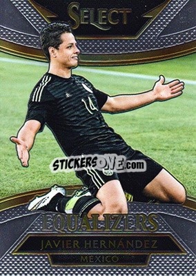 Sticker Javier Hernandez - Select Soccer 2015 n. E-12 - Panini
