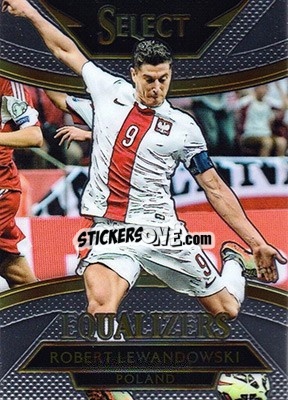 Sticker Robert Lewandowski - Select Soccer 2015 n. E-14 - Panini