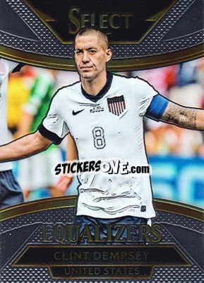 Sticker Clint Dempsey - Select Soccer 2015 n. E-19 - Panini