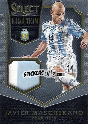 Sticker Javier Mascherano - Select Soccer 2015 n. FTS-2 - Panini