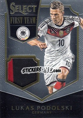 Sticker Lukas Podolski - Select Soccer 2015 n. FTS-16 - Panini