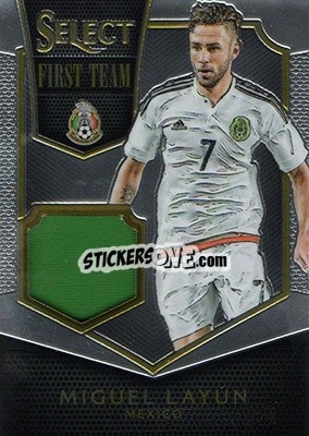 Figurina Miguel Layun - Select Soccer 2015 - Panini