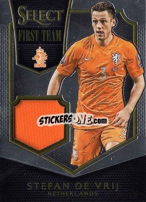 Sticker Stefan de Vrij - Select Soccer 2015 n. FTS-31 - Panini