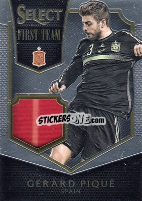 Sticker Gerard Pique - Select Soccer 2015 n. FTS-35 - Panini