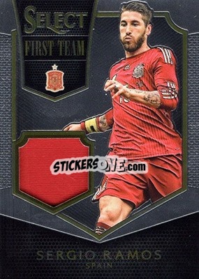Sticker Sergio Ramos - Select Soccer 2015 n. FTS-38 - Panini
