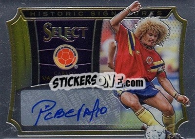 Cromo Carlos Valderrama - Select Soccer 2015 - Panini