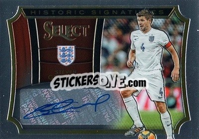 Sticker Steven Gerrard - Select Soccer 2015 n. HS-30 - Panini