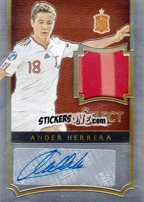 Cromo Ander Herrera - Select Soccer 2015 - Panini