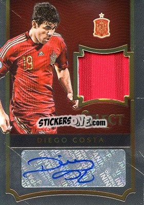 Sticker Diego Costa - Select Soccer 2015 n. JA-10 - Panini