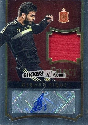 Sticker Gerard Pique - Select Soccer 2015 - Panini